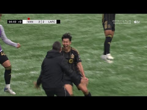 Son Heung-Min BRACE Forces OT and Penalty Shootout! | 2025 Audi MLS Cup Playoffs
