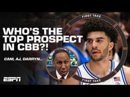Stephen A. & Seth Greenberg GET INTO IT over Cam Boozer vs. AJ Dybantsa 🍿 | First Take