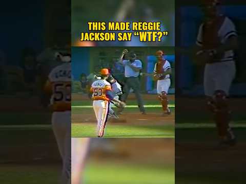 J.R. Richard's 94 mph slider. Reggie Jackson’s reaction said everything. 😂