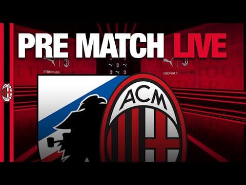 #SampdoriaMilan | Pre-match live show | Milan TV Shows