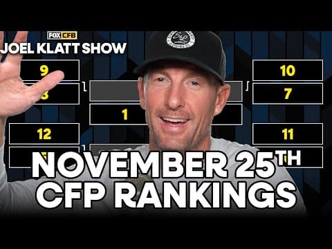 The Playoff Committee is heading for a trap + a Chaos Scenario for Rivalry Week