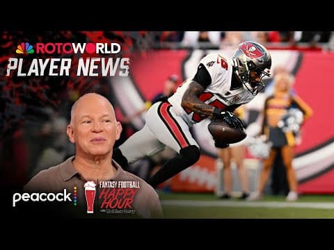 Bucs' Tez Johnson can be key amid injuries in WR room | Fantasy Football Happy Hour | NFL on NBC