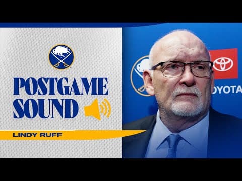 "Terrible Crap Out There" | Lindy Ruff On "Non-Calls" In Buffalo Sabres Loss To Calgary Flames