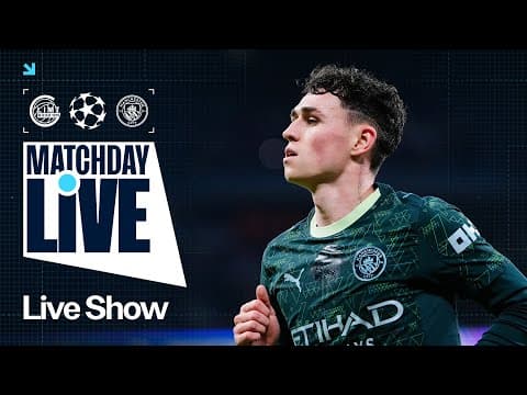 MATCHDAY LIVE! CITY RETURN TO CHAMPIONS LEAGUE ACTION! Bodo/Glimt v Man City | UEFA Champions League