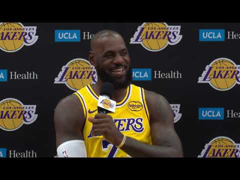 LeBron Talks Preparation Ahead of Season 23  & More at Lakers 2025 Media Day
