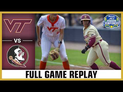 Virginia Tech vs. Florida State Full Game Replay | 2026 ACC Softball Championship (Final)