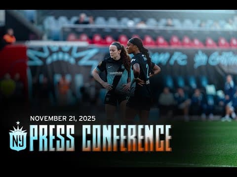 NWSL Championship: Gotham FC prematch press conference