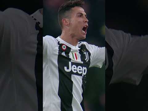 THAT CRISTIANO RONALDO HAT-TRICK vs ALTETICO MADRID 🔥 #juventus #football #shorts