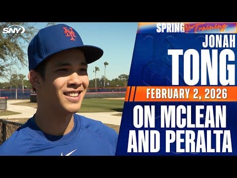 Jonah Tong on Brandon Sproat trade and meeting Freddy Peralta