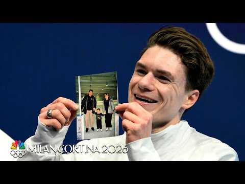 Beginning to Everything: How Maxim Naumov honors his parents | Winter Olympics 2026 | NBC Sports
