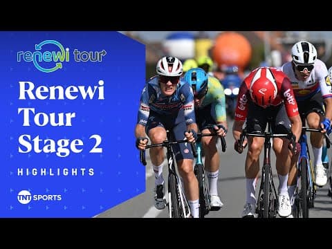 IMPRESSIVE VICTORY! 🔥 | Men's 2025 Renewi Tour Stage 2 Race Highlights | TNT Sports Cycling