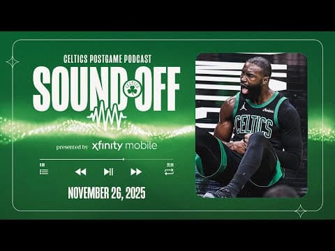 Celtics Snap Pistons 13-Game Win Streak, Highlighted by Ball Don’t Lie Moment | SOUND OFF