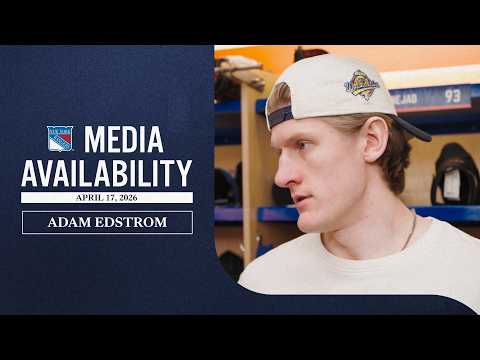 NYR 2026 Exit Day: Adam Edstrom Media Availability | April 17, 2026