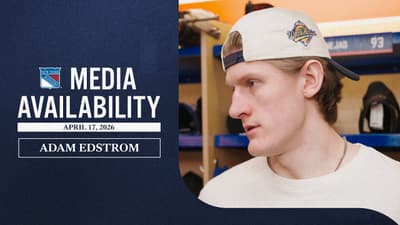 NYR 2026 Exit Day: Adam Edstrom Media Availability | April 17, 2026