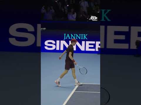 POV: In the stands for Sinner MP in Turin! 🤩 #NittoATPFinals