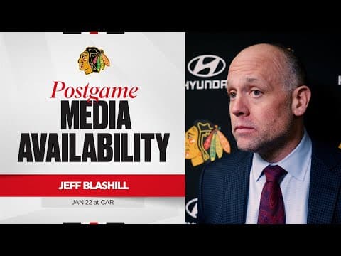 "The penalty kill was real good." | Jeff Blashill Postgame 1.22.26