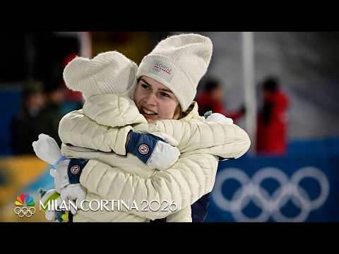 Norway goes 1-2 in inaugural women's large hill ski jumping | Winter Olympics 2026 | NBC Sports