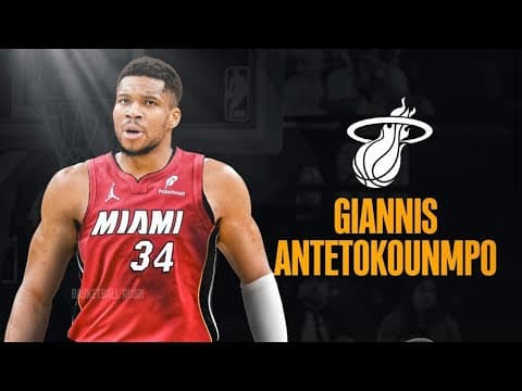 Giannis Antetokounmpo WANTS ￼to be TRADED to the Miami Heat! Per Grant Liffman 👀 