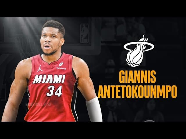 BREAKING NEWS 🚨 Giannis Antetokounmpo WANTS ￼to be TRADED to the Miami Heat! Per Grant Liffman 👀 