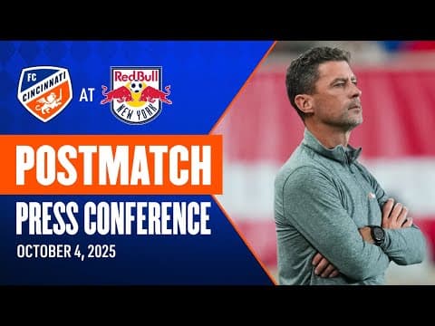 Postmatch Press Conference | Head Coach Pat Noonan | 10/4/25