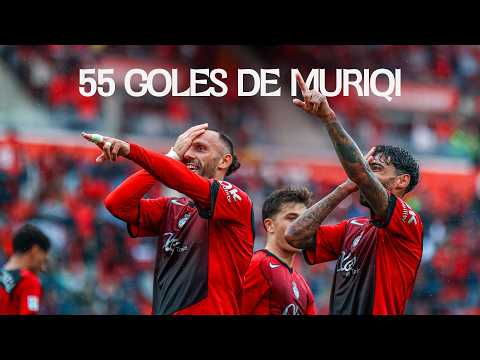 LOS 55 GOLES DE MURIQI CON EL RCD MALLORCA EN LALIGA 🏴‍☠️