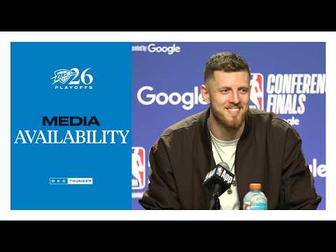 Isaiah Hartenstein on Staying Present | Playoffs | WCF Game 5 | Postgame Media | May 26, 2026