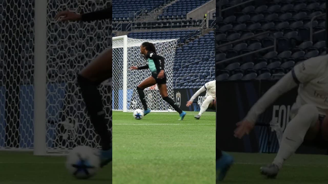 Sent her the wrong way 😮‍💨➡️ team goal finish ⚽🔥