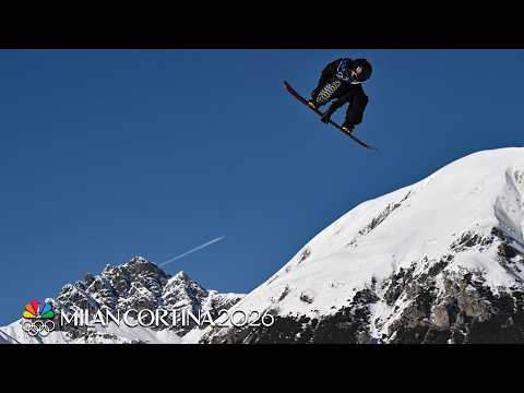 Zoi Sadowski-Synnott tops snowboard slopestyle qualifying | Winter Olympics 2026 | NBC Sports