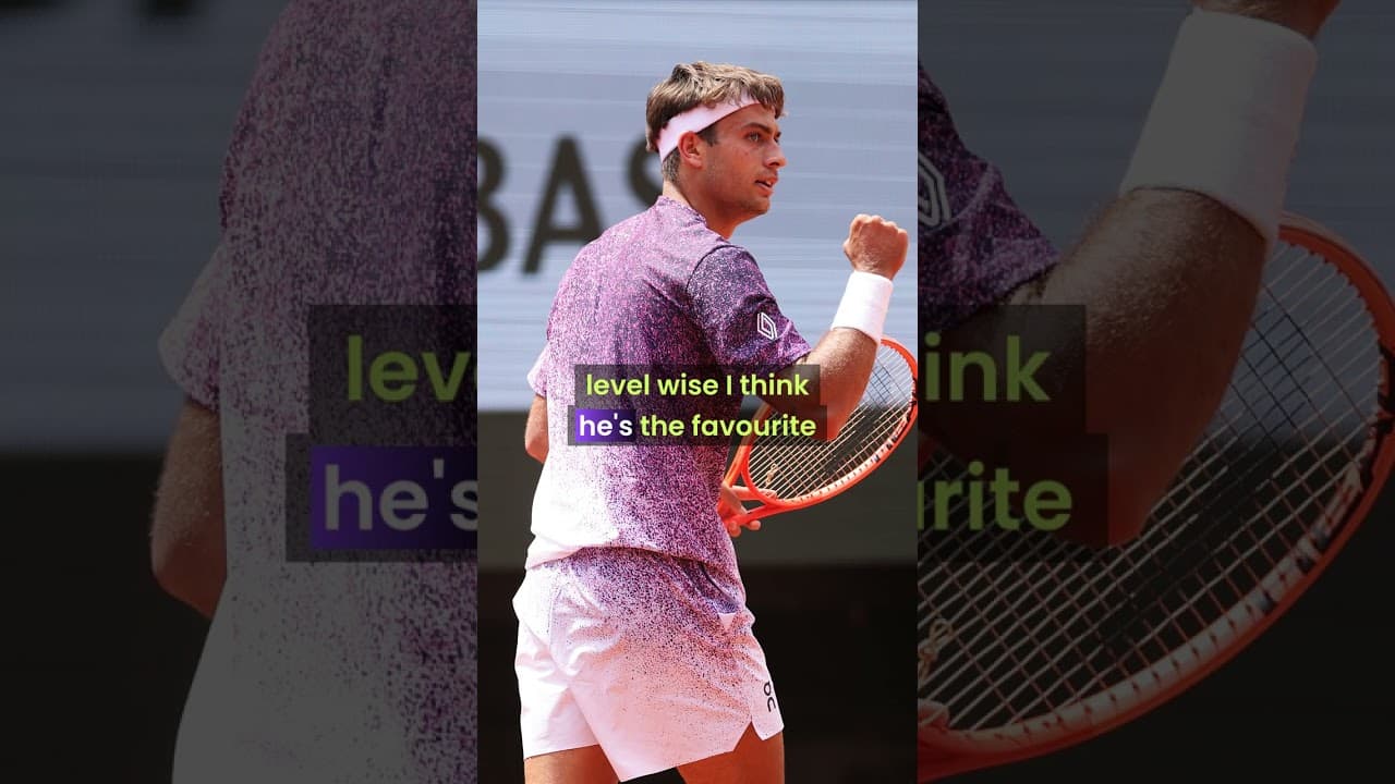 Flavio Cobolli Matt's pick for French Open final!