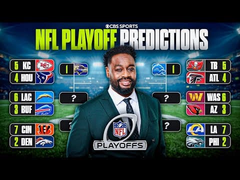 Former NFL Player Predicts AFC & NFC Playoff Teams | Breaks Down Early NFL Playoff Picture