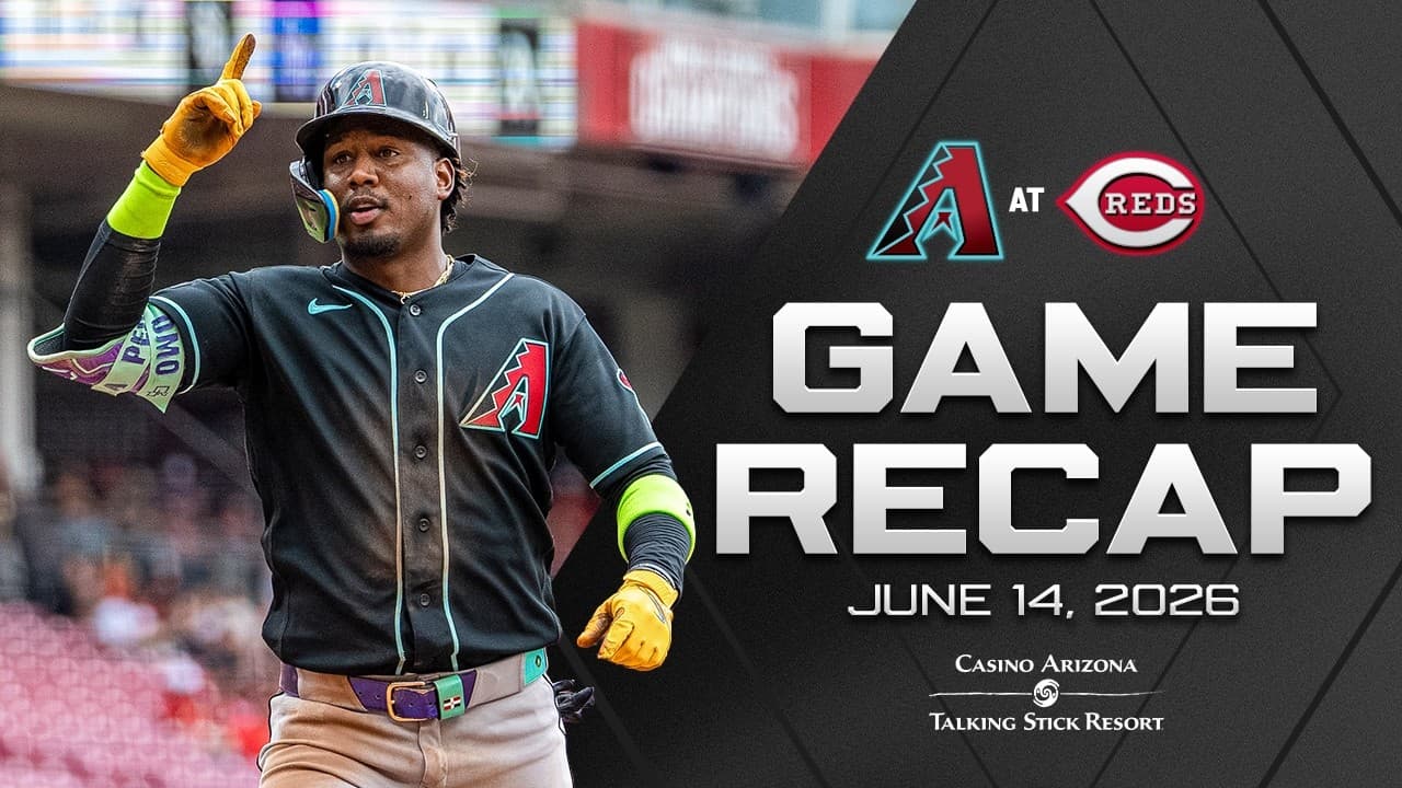 D-backs vs. Reds Game Highlights (6/14/26) | MLB Highlights | Arizona Diamondbacks