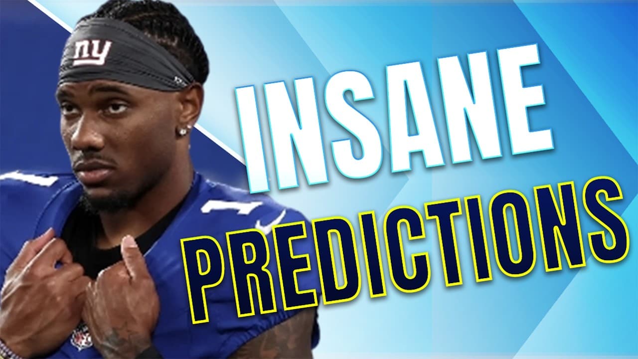 8 INSANE Fantasy Predictions! McMillan vs Nabers, McCaffrey's Final Rodeo, Caleb Williams, & More!
