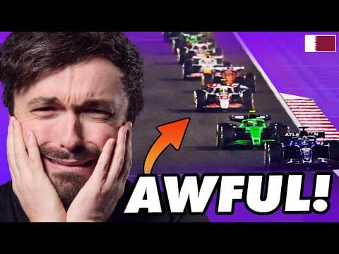 Our Reaction to the TERRIBLE Qatar Sprint Race