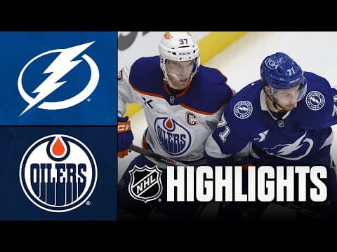 NHL Highlights | Oilers vs. Lightning | November 20, 2025