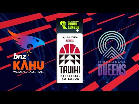LIVE - Northern Kāhu v Tokomanawa Queens | Tauihi Basketball Aotearoa 2025
