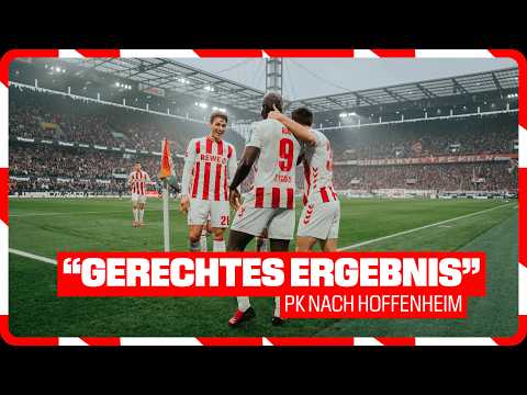 "Über 90 Minuten ein gerechtes Ergebnis" - Pressekonferenz nach Hoffenheim | 1. FC Köln - TSG 2:2