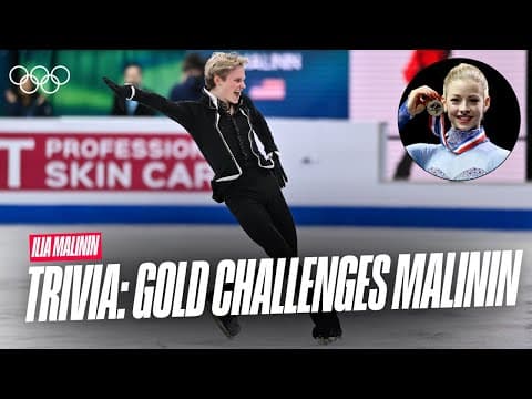 Gracie Gold Tests Ilia Malinin’s Olympic Knowledge 🇺🇸⛸️ | Figure Skating