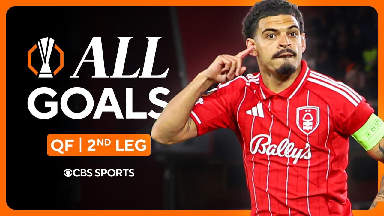 ALL GOALS in UEL Quarterfinals - Leg 2