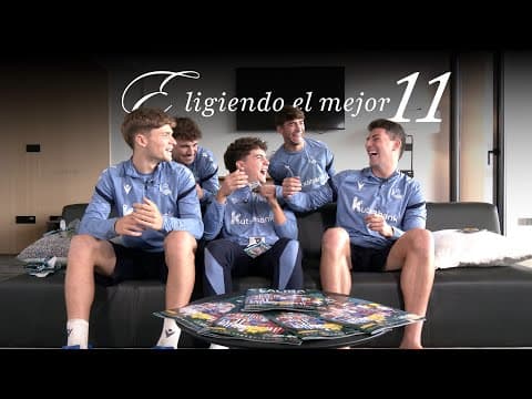 ELIGIENDO EL MEJOR 11 de LaLiga Hypermotion con los CROMOS de PANINI | Real Sociedad