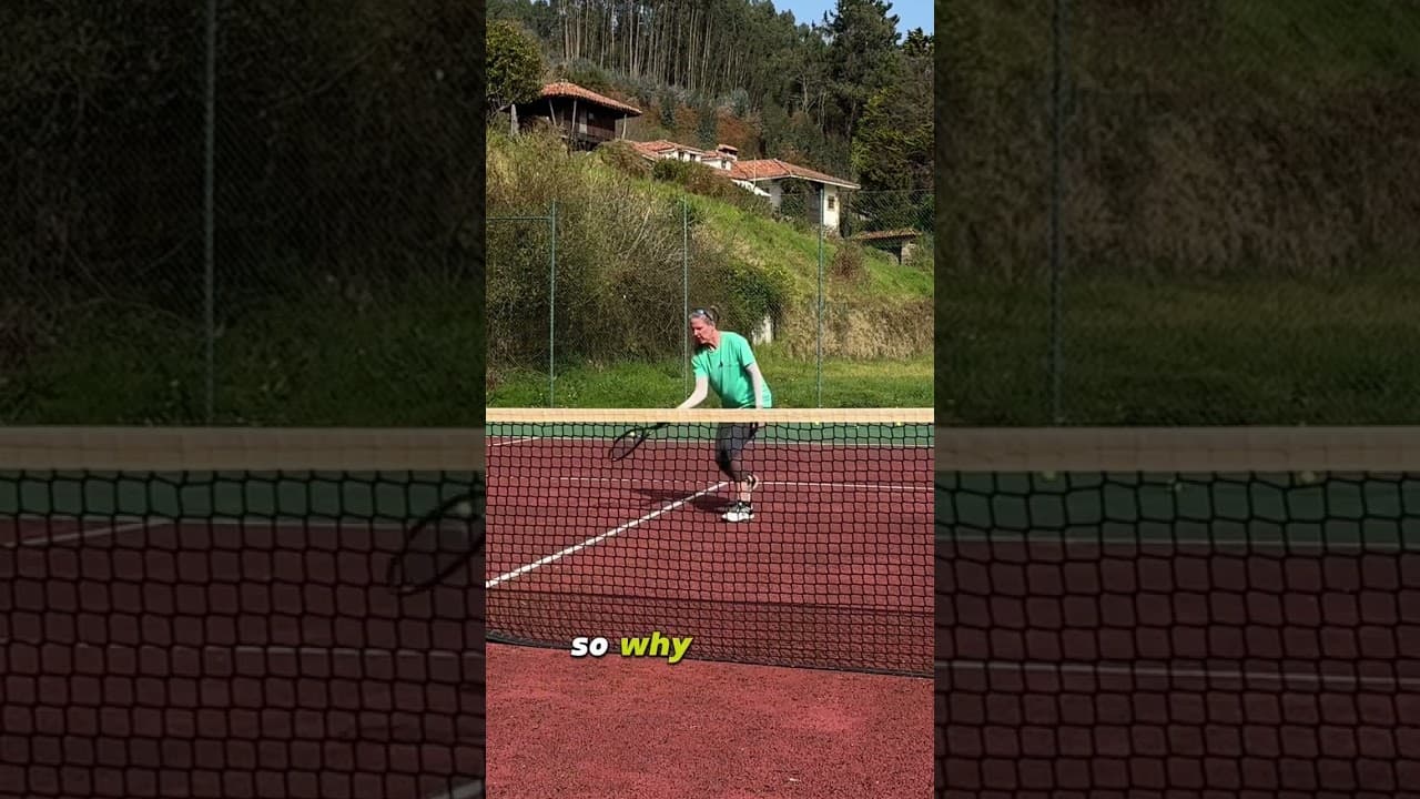 When to hit a drop #volley #tennis