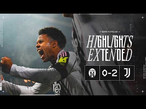 Extended HIGHLIGHTS Pisa 0-2 Juventus | Serie A