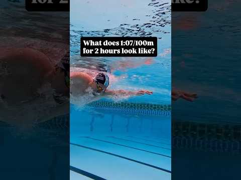 1:07/100m for 10km (Olympian Nick Sloman)