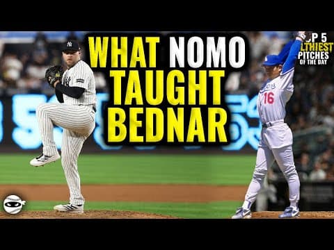 How David Bednar learned his Splitter from Hideo Nomo