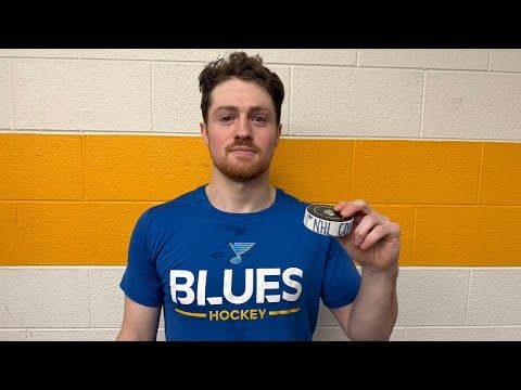 Hugh McGing scores first NHL goal