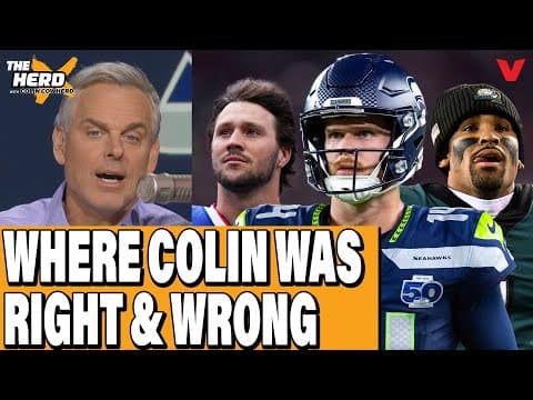 What Colin Cowherd got RIGHT & WRONG: Seahawks, Patriots, Vikings, Eagles, Bills, Browns | HERD NFL