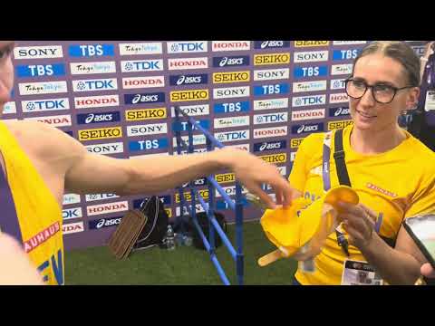 (Swedish) Andreas Almgren after bronze in 10,000m at World championships 