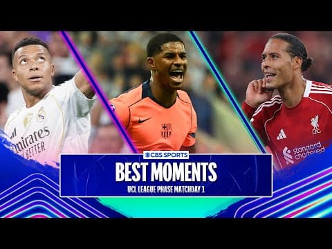 VINTAGE Marcus Rashford 👑| Virgil van Dijk Liverpool’s HERO again | Mbappé MAGIC 🪄| UCL Best Moments