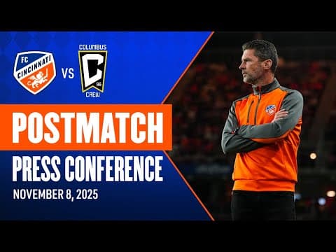 Postmatch Press Conference | Head Coach Pat Noonan | 11/8/25