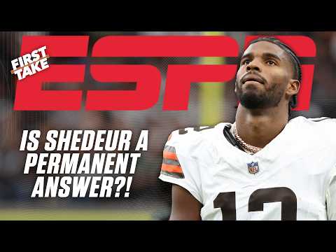 Mad Dog ISN'T SOLD on Shedeur Sanders starting 🗣️ 'NOT READY to say he's the answer!' | First Take