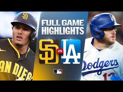 PADRES vs. DODGERS: Official Full Game Highlights (July 2) | 2026 MLB Season